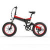 Bezior XF200 Electric Mountain Bike Foldable Power Assist E-bike 130km Mileage