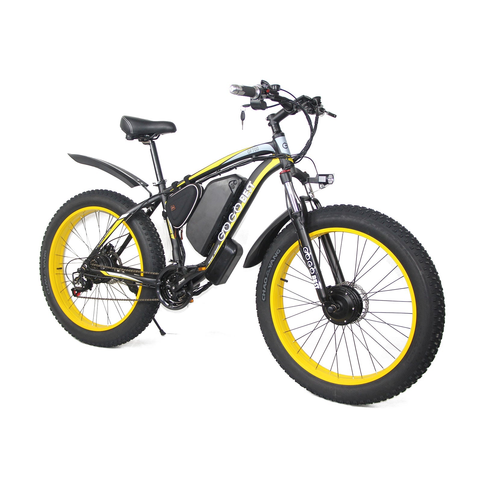 GF700 Electric Mountain Bike Dual-Motor  E-Bike Speed 25km/h 70km Range
