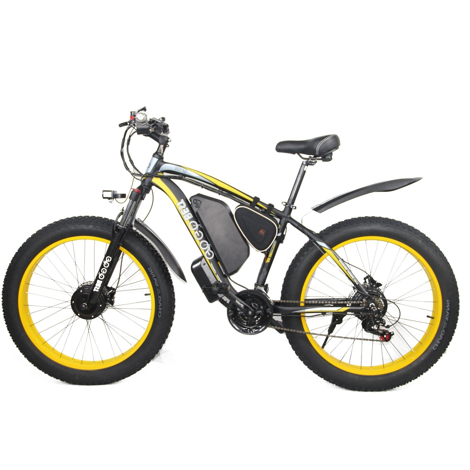 GF700 Electric Mountain Bike Dual-Motor  E-Bike Speed 25km/h 70km Range
