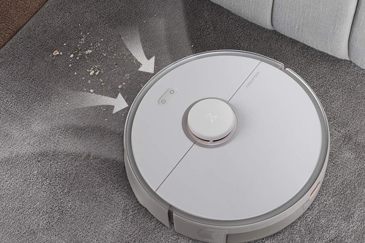 Refurbished Roborock S5 Max & S50 White Robot Vacuum Cleaner White On Sale