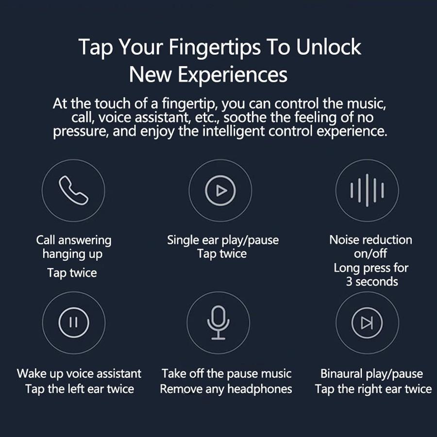 Xiaomi Mi True Wireless Earphones with Bluetooth, Touch Control & Voice Assistant