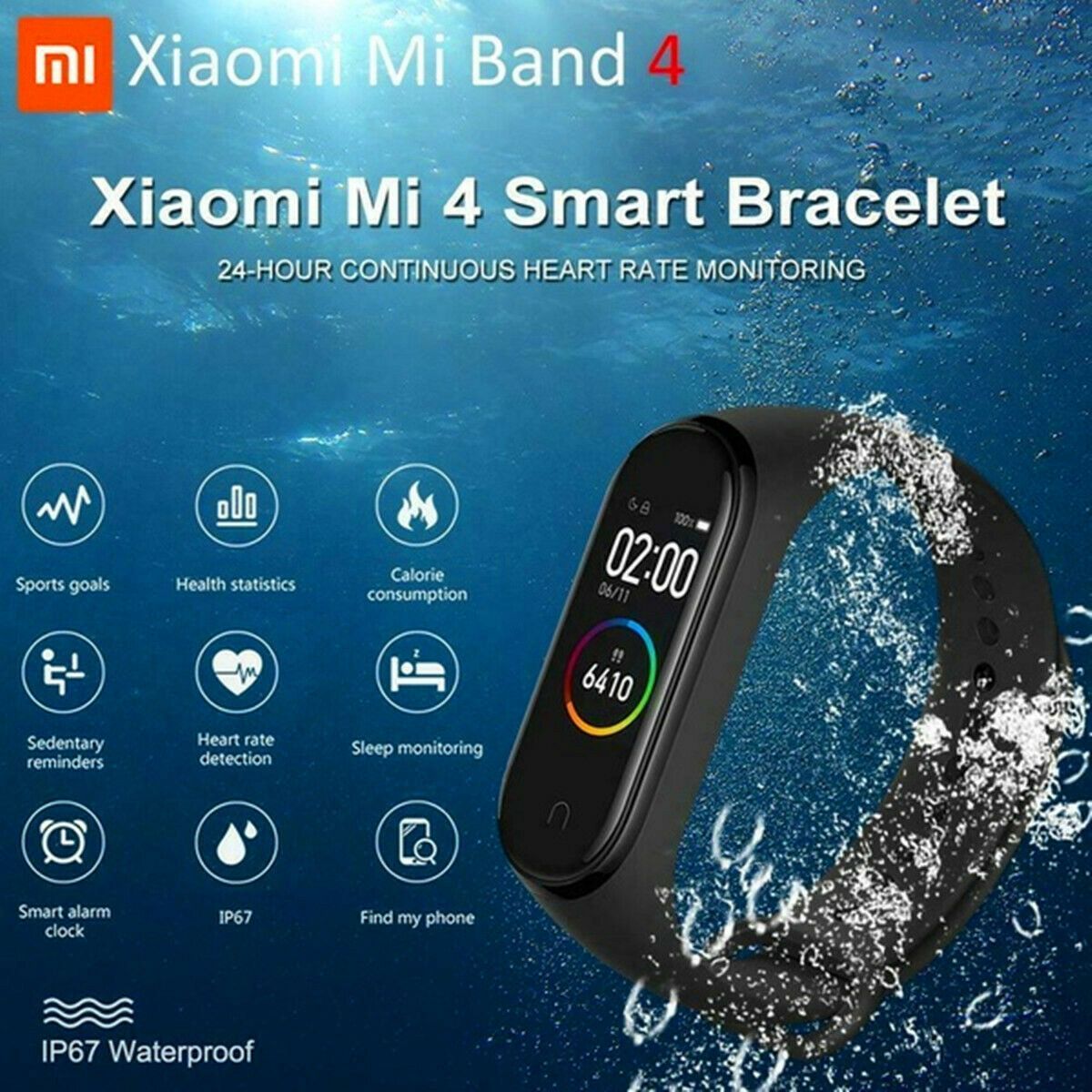 Xiaomi Mi Band 4 Smart Watch Wrist Band