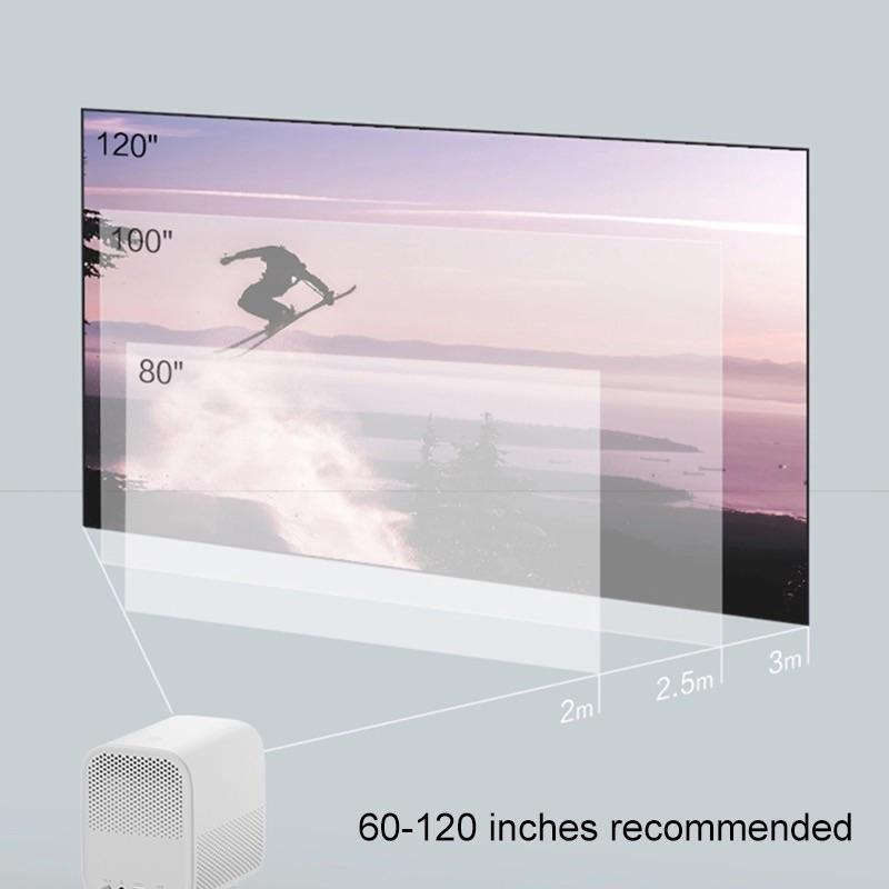 Next Day Delivery Xiaomi Mijia Mini Projector DLP Portable 1080P 500ANSI Support 4K Video