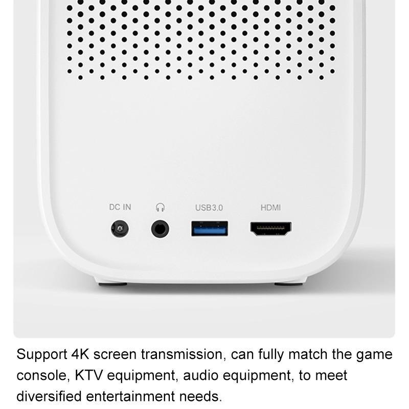 Next Day Delivery Xiaomi Mijia Mini Projector DLP Portable 1080P 500ANSI Support 4K Video