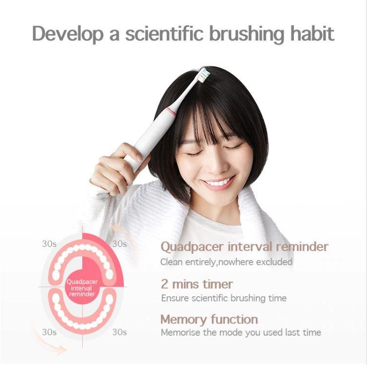 Xiaomi Soocas X1 Sonic Electric Toothbrush 3 Modes Waterproof Rechargeable
