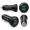 RAVPower Turbo 40W 2 Port Car Charger Black Free UK Postage