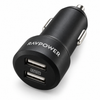 RAVPower Prime 24W 2-Port Car Charger Free UK Postage