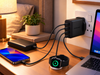 RAVPower Prime 40W 4-Port Wall Charger UK Plug Black