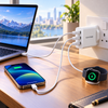 RAVPower Prime 30W 3-Port Wall Charger White UK Plug