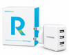 RAVPower Prime 30W 3-Port Wall Charger White UK Plug