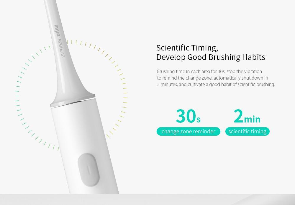 Xiaomi Mijia T300 Sonic Electric Toothbrush Rechargeable White
